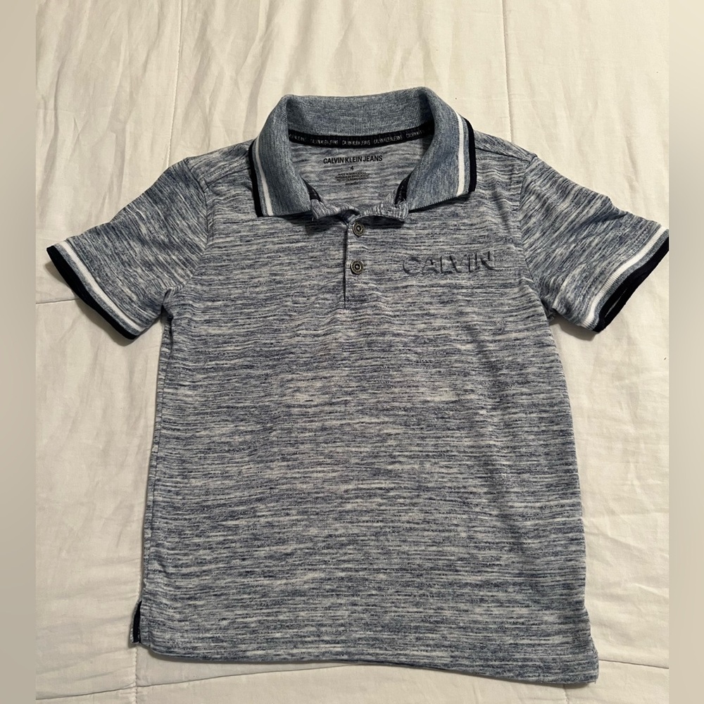 Little Boys Calvin Klein Shit size 4